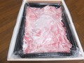 お待ちかねのお肉が届きました