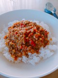 優しい味わいのキーマカレー