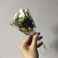 グラスに全種類入れてみました。