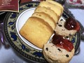 スコーンーとジャムの相性か抜群てす！