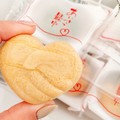 可愛らしいハート型の最中です☆
