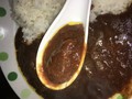 仙台牛カレーのお肉はこんなに大きい。