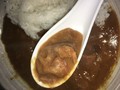 牛たんカレーは牛たんも野菜もゴロゴロ。