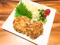 揚げて器に盛り付けた状態