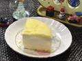 中は二層のチーズケーキです