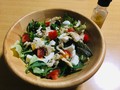 食卓に咲くオレンジの花びら♪