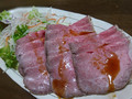 スライスしてあるのでお皿に並べるのも簡単