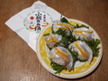 大葉包みの手鞠寿司
