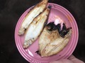 上がカレイ下がのどぐろです