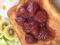 朝食に