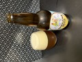 琥珀色の瓶ビール