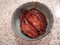 美味しそうなタレがかかっています。
