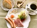 カフェでの朝食みたい♪