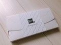 ケーキが入ってると思えないオシャレな箱