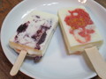 苺ミルフィーユ＆ブルーベリーレアチーズ