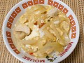 怖いので少量を親子丼にかけました。