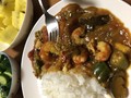 エビの旨みが効いたカレー。