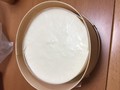 曲げわっぱで届いたケーキ