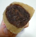 あんこきっしり。ぷちぷちしたお餅の食感！
