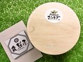 まんまるい木目のBOXがかわいいです。