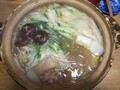お肉とつくねが野菜の下に隠れてます。