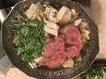 牛鍋で。お肉柔らか&ジューシー