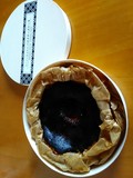 ケーキ箱を開封