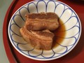 絶品の角煮。ご飯何杯もいけそうです。