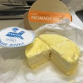 チーズケーキの断面