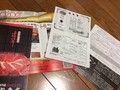認定書や調理の説明書