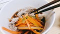 にんじんとピーマンともやしで彩り綺麗