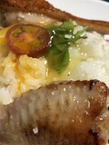 ご飯と卵黄と一緒に食べて満腹＆大満足♪