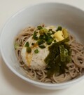 とろろそばでいただきました！