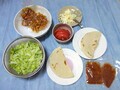 ホームパーティ風に盛り付けてみました