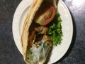 スパイシーな辛口ソースは大人味