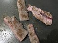 強火でサッと焼きました
