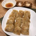 生姜のパンチが効いたジューシーな餃子♪