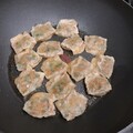 少ない水と油でカリッと焼けました！