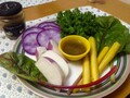 かにみそバーニャカウダと感動の美味しさ！