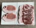 ロース肉と肩ロース肉