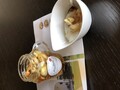 ヨーグルトに入れてみました