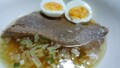 茹でタン ゆで玉子長ねぎ投入