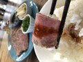 ローストビーフとご飯