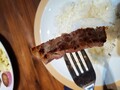ミディアムレアに焼けました！