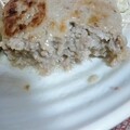思わず撮影した溢れる肉汁です！
