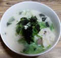 お茶漬けにした2杯目です。