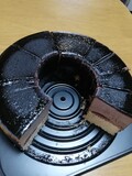 今までにない　2層のバウムクーヘンです。