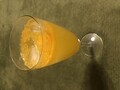シャンパングラスでソーダ割