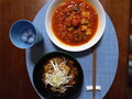 豚の角煮とラタトゥイユ