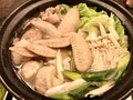自宅で絶品鶏鍋